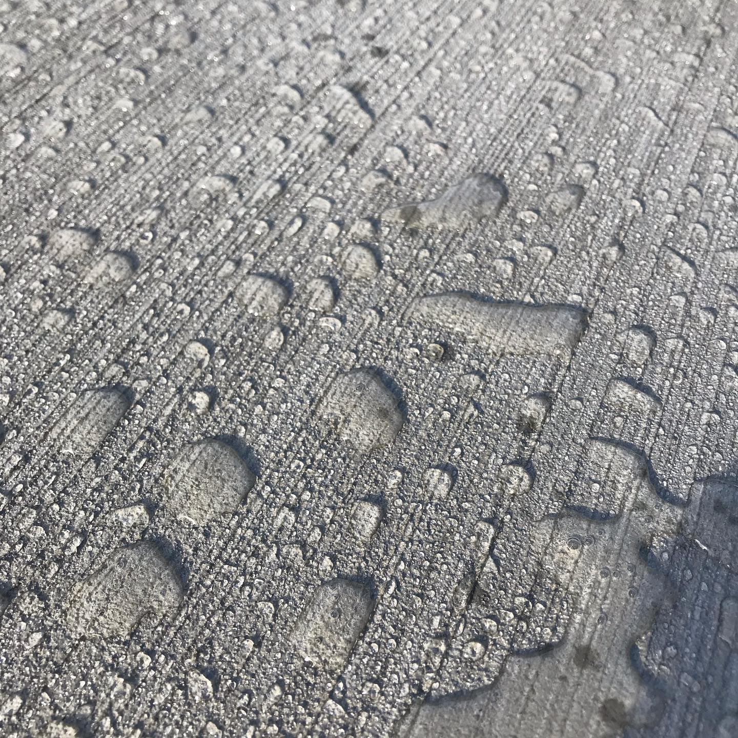Concrete process work underway
